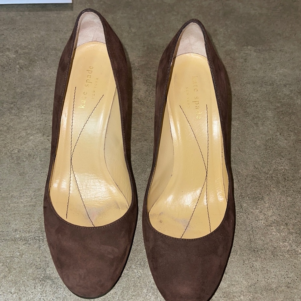 Kate spade suede heels